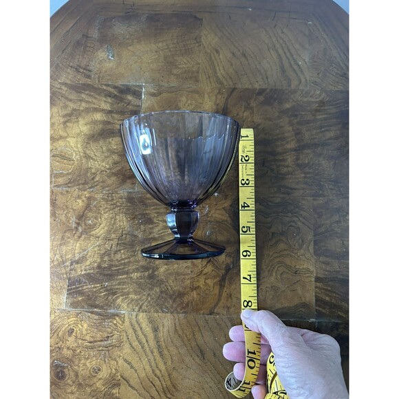 AMETHYST PEDESTAL SUNDAY CUP, Or Cute CANDY DISH - Picture 4 of 7